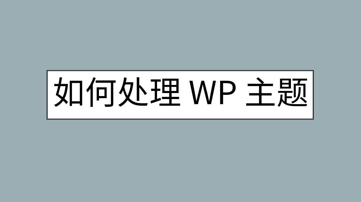 如何处理 WP 主题的 js 中文本的翻译